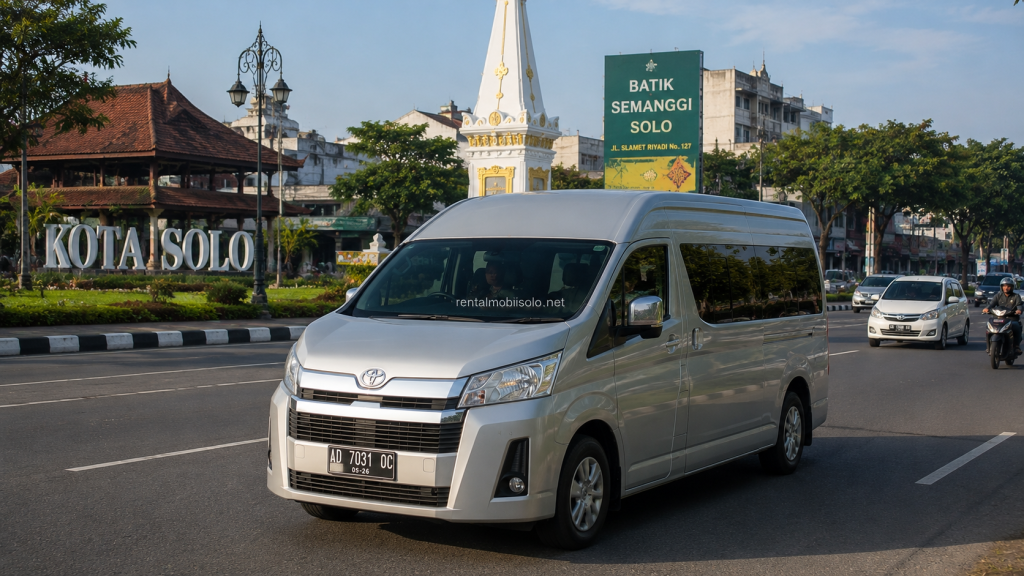 harga sewa mobil Solo