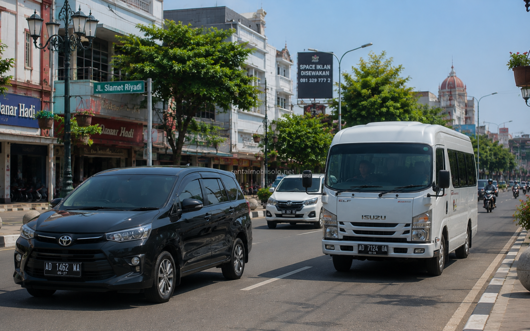 sewa mobil Solo dengan sopir